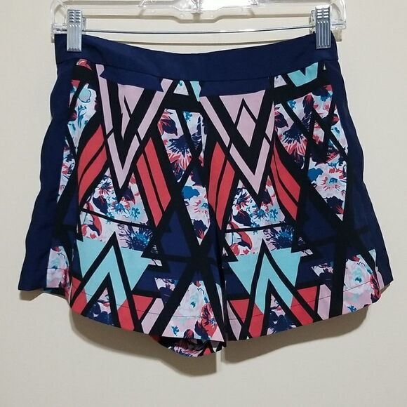 Fire Los Angeles Blue Multicolored Shorts Sz Small - Picture 5 of 7